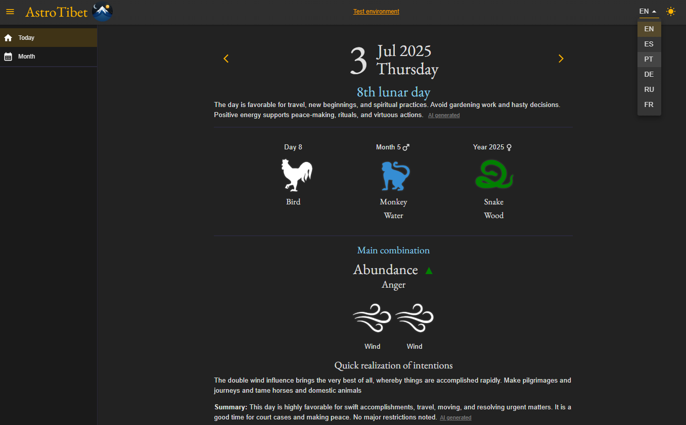 Multilingual Platform